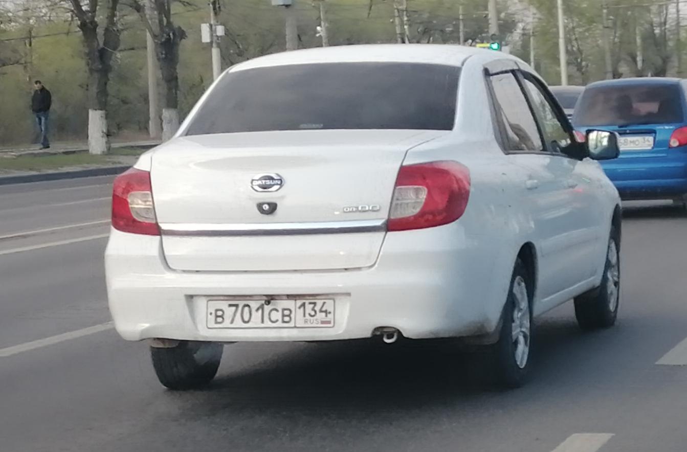 Автомобиль госномер В701СВ134
