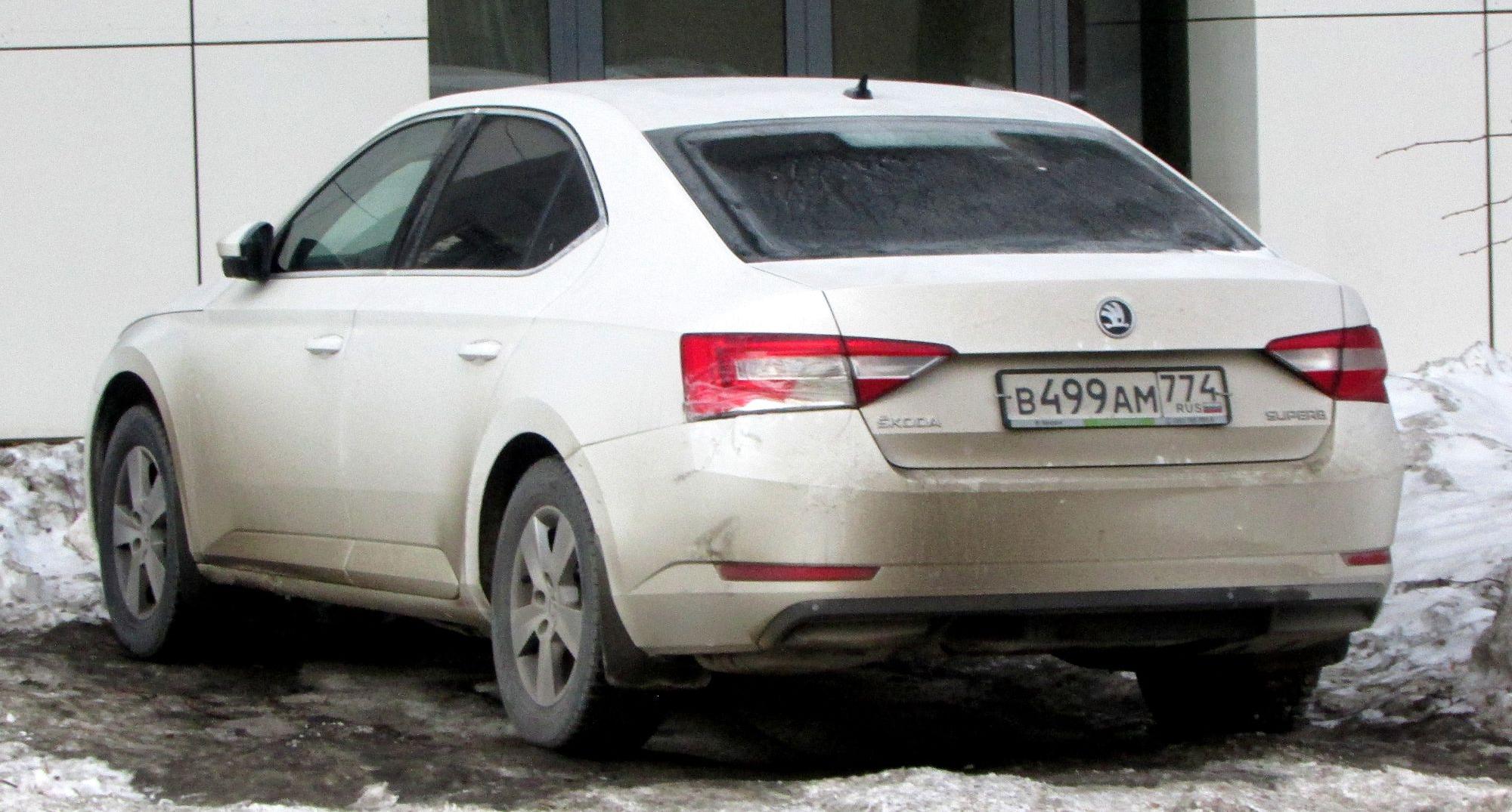 Автомобиль госномер В499АМ774