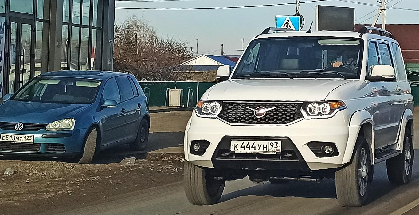 Автомобиль госномер К444УН93