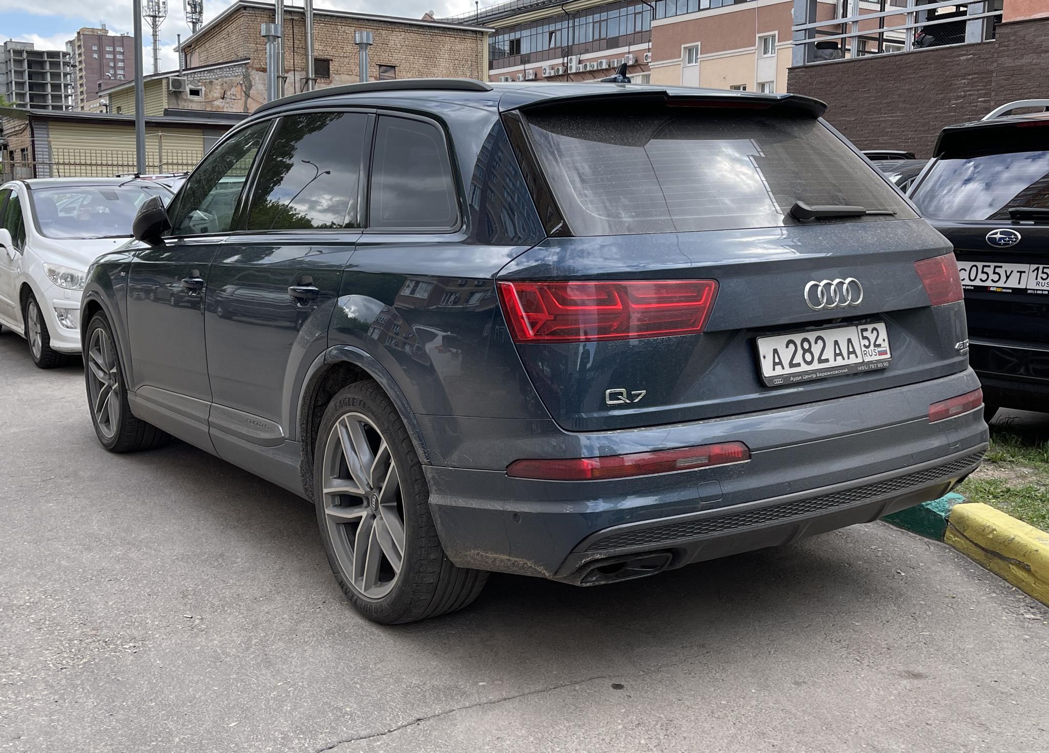 Автомобиль госномер А282АА52
