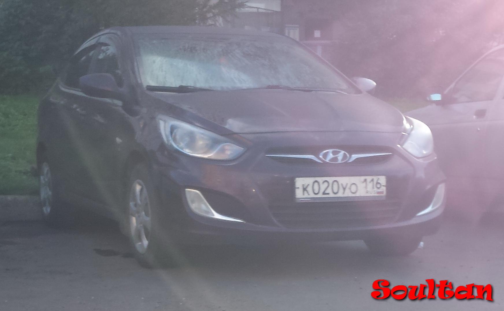 Автомобиль госномер К020УО116