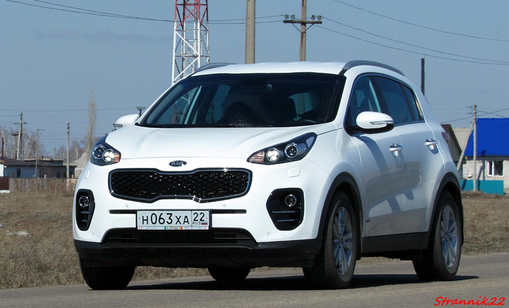 Автомобиль госномер Н063ХА22