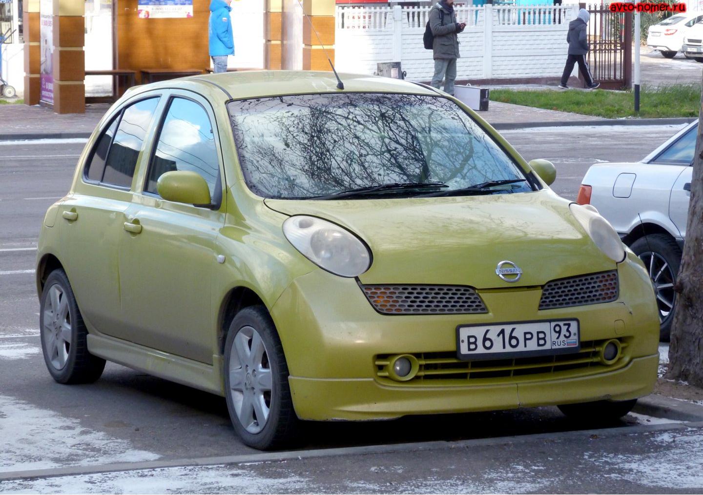 Автомобиль госномер В616РВ93