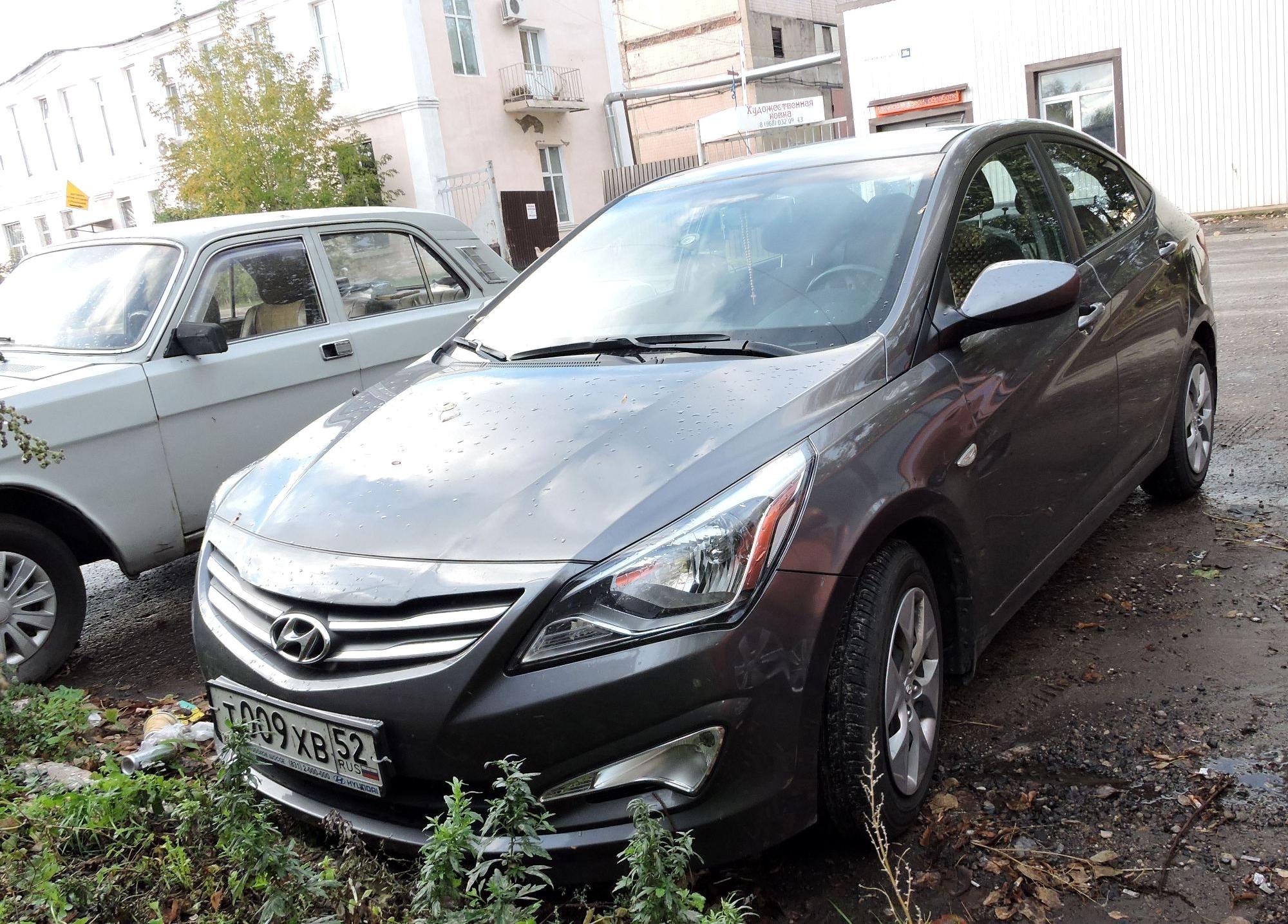 Автомобиль госномер Т009ХВ52