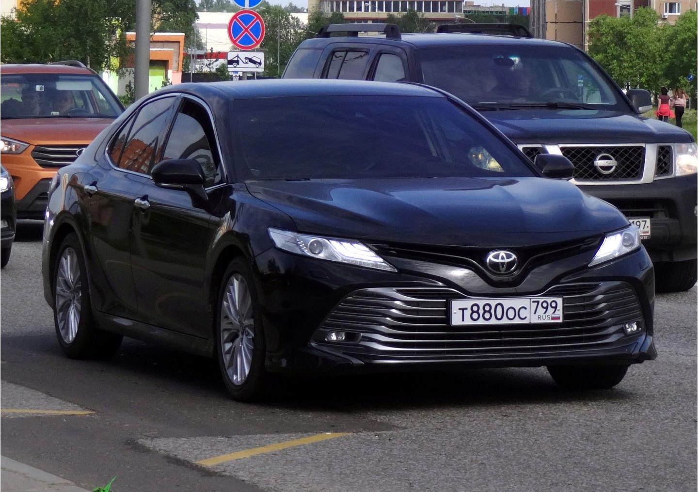 Автомобиль госномер Т880ОС799