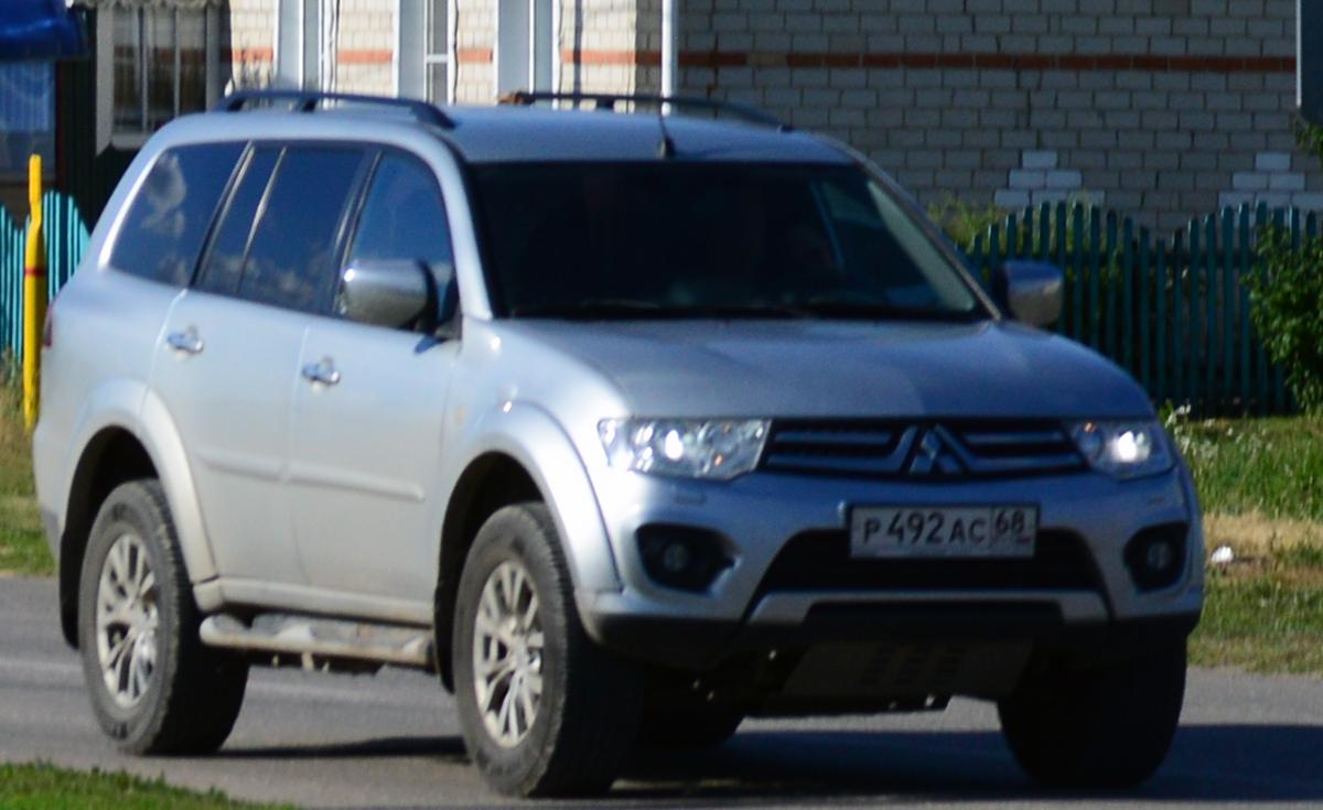 Автомобиль госномер Р492АС68