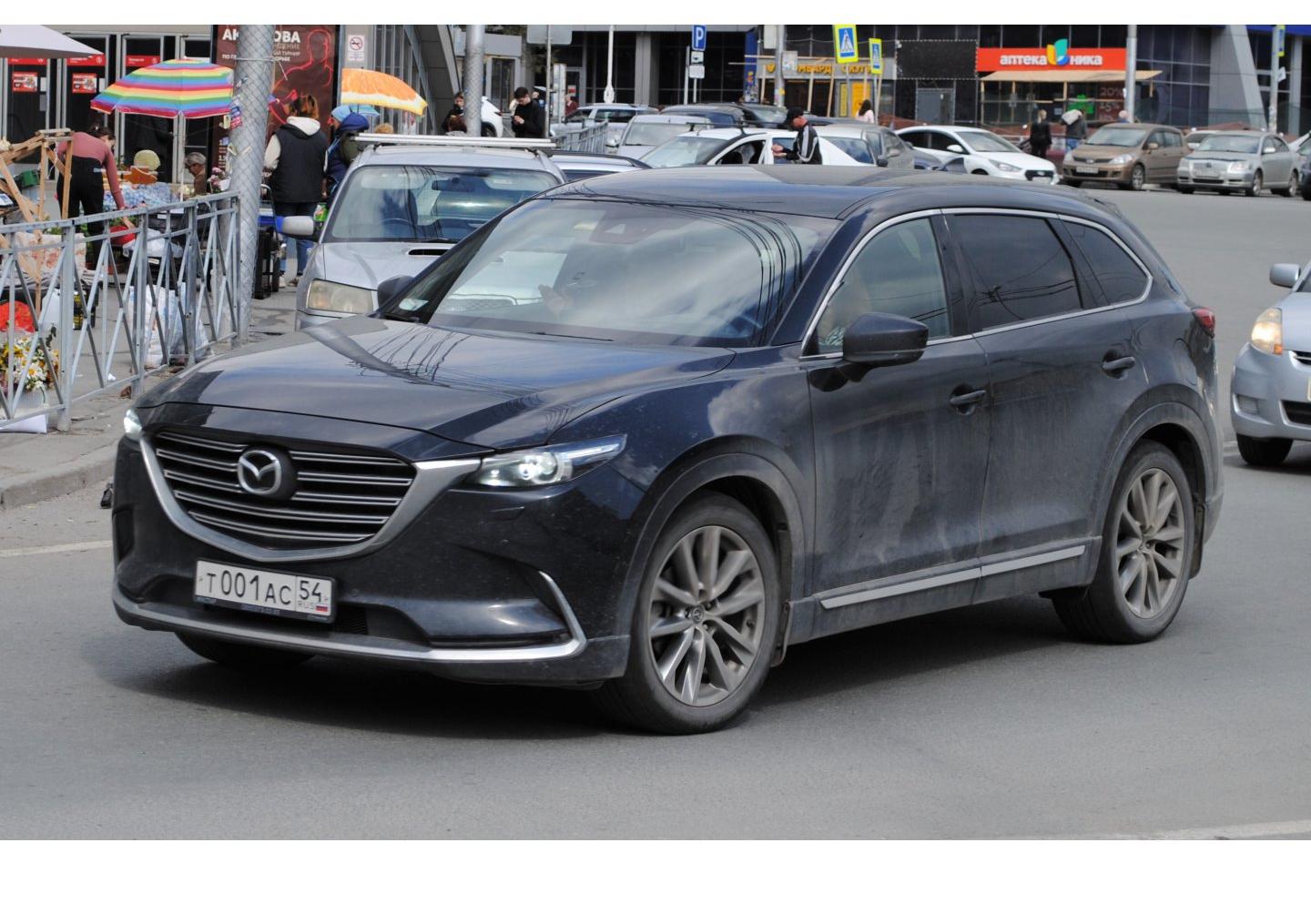 Автомобиль госномер Т001АС54