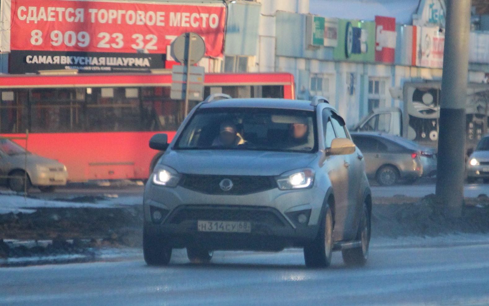 Автомобиль госномер Н314СУ68