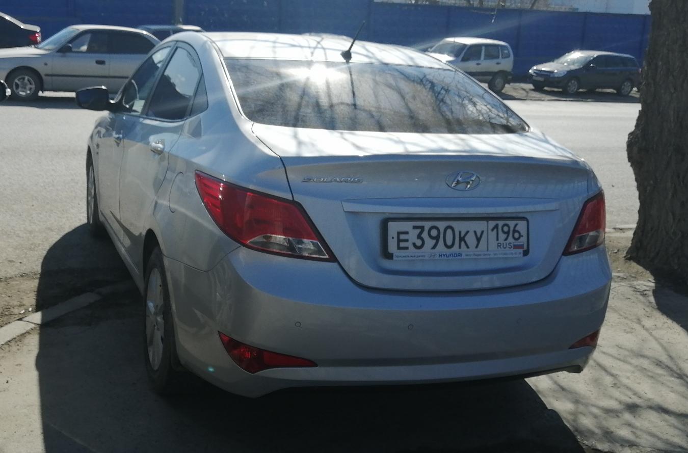 Автомобиль госномер Е390КУ196