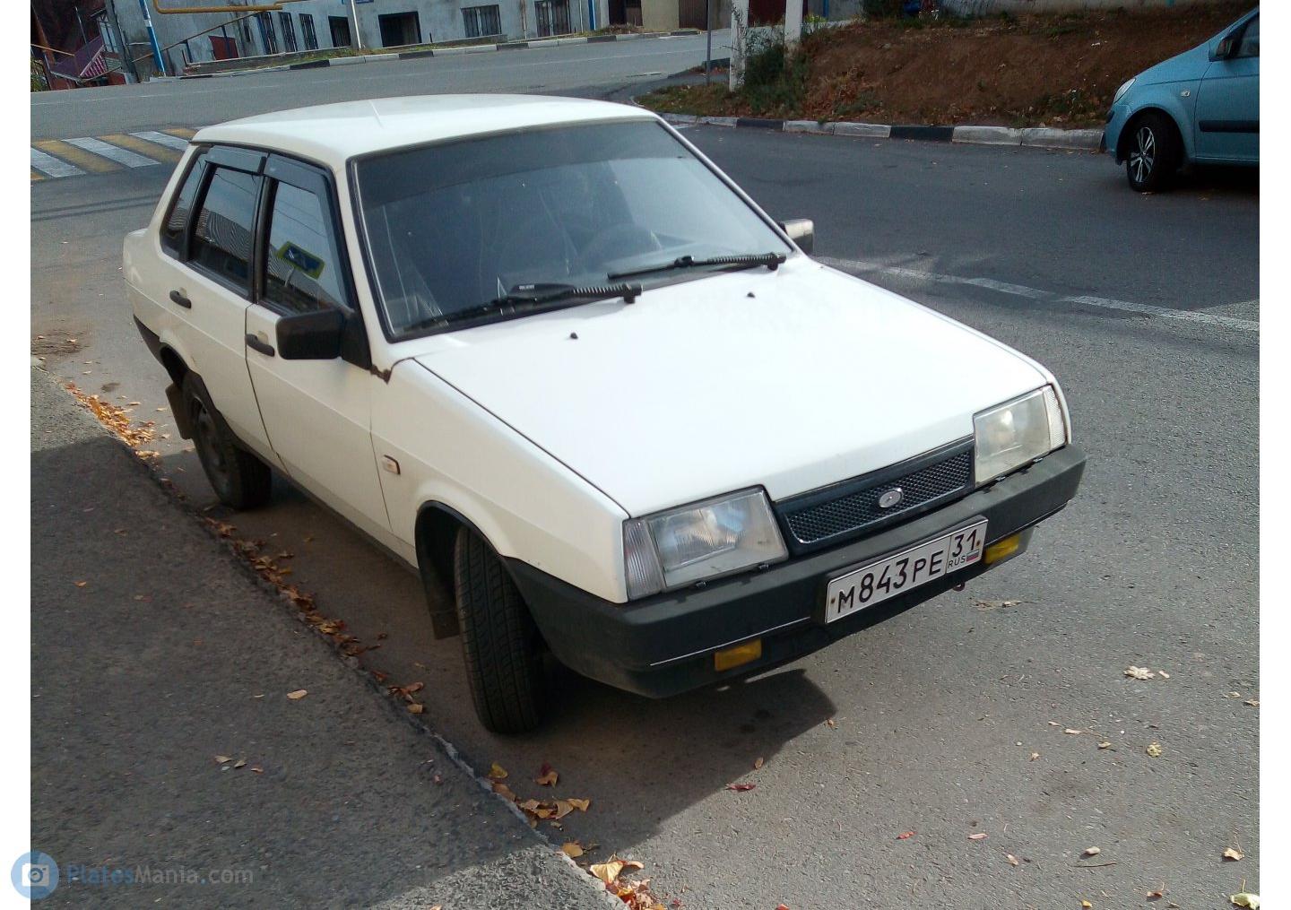 Автомобиль госномер М843РЕ31