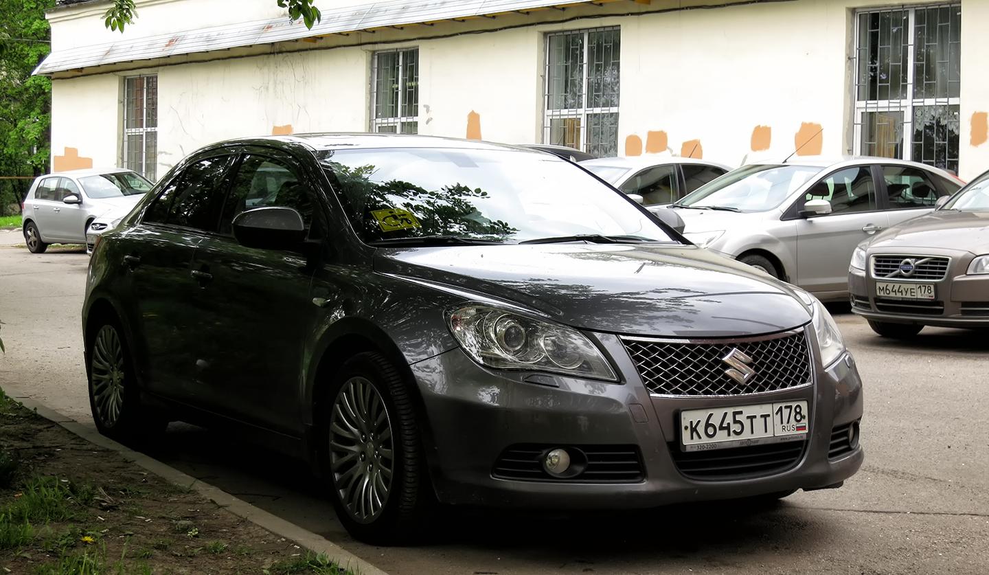 Автомобиль госномер К645ТТ178