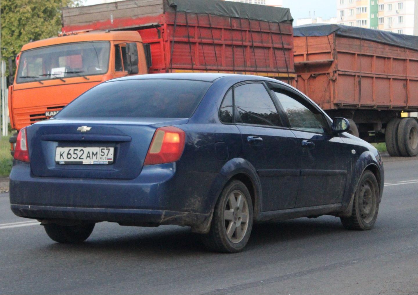 Автомобиль госномер К652АМ57