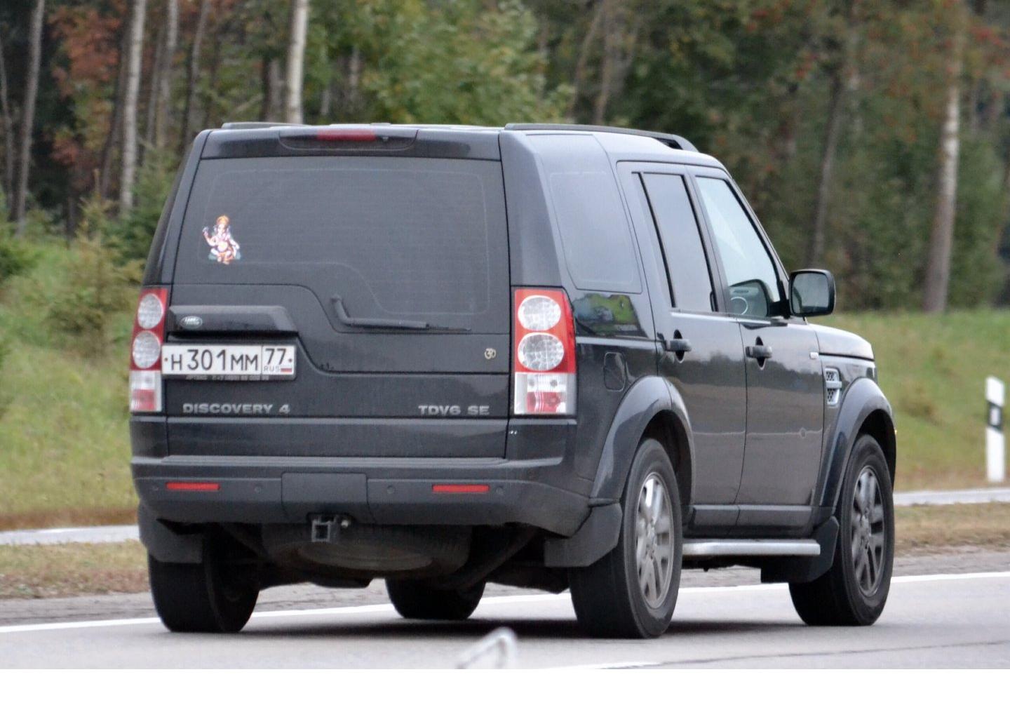 Автомобиль госномер Н301ММ77