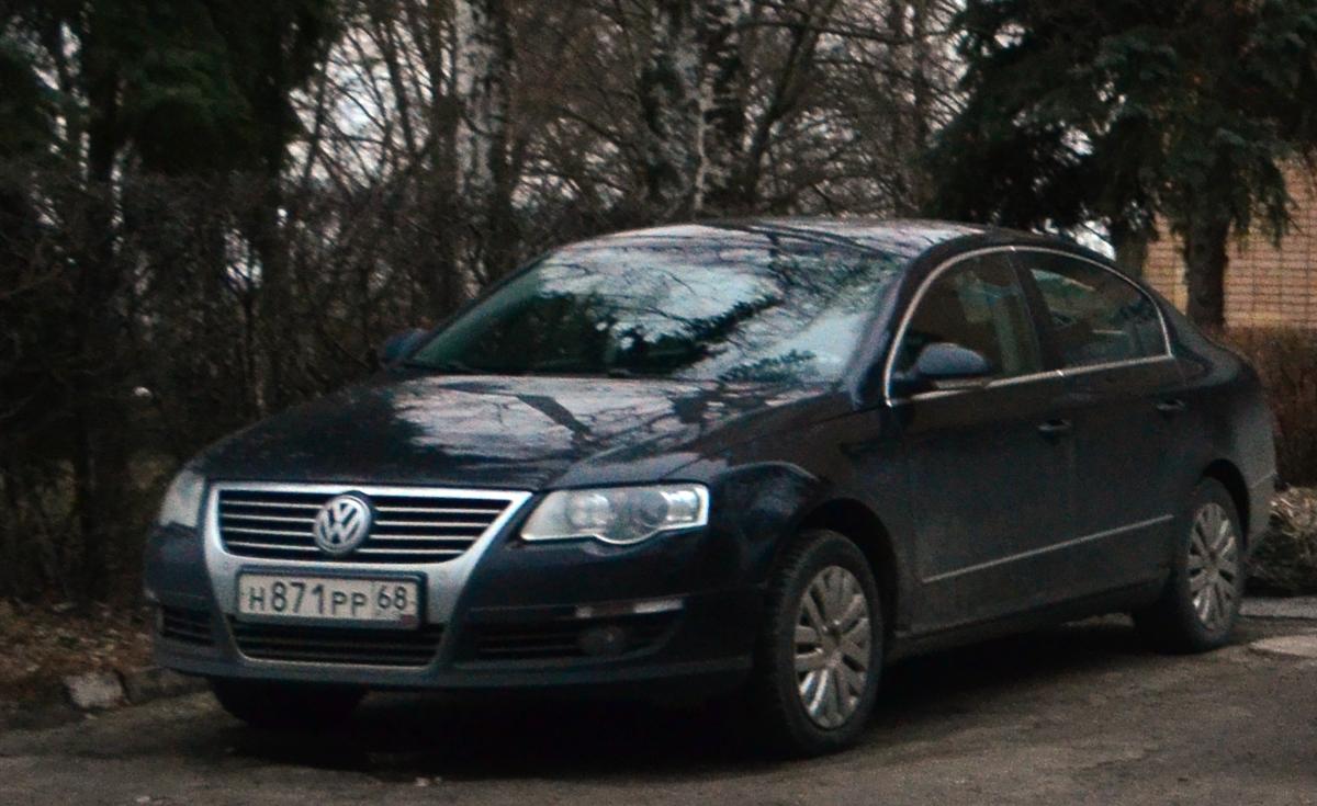 Автомобиль госномер Н871РР68
