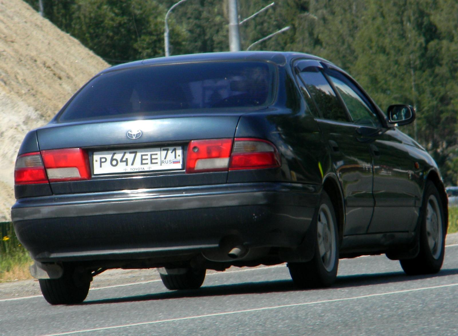 Автомобиль госномер Р647ЕЕ71