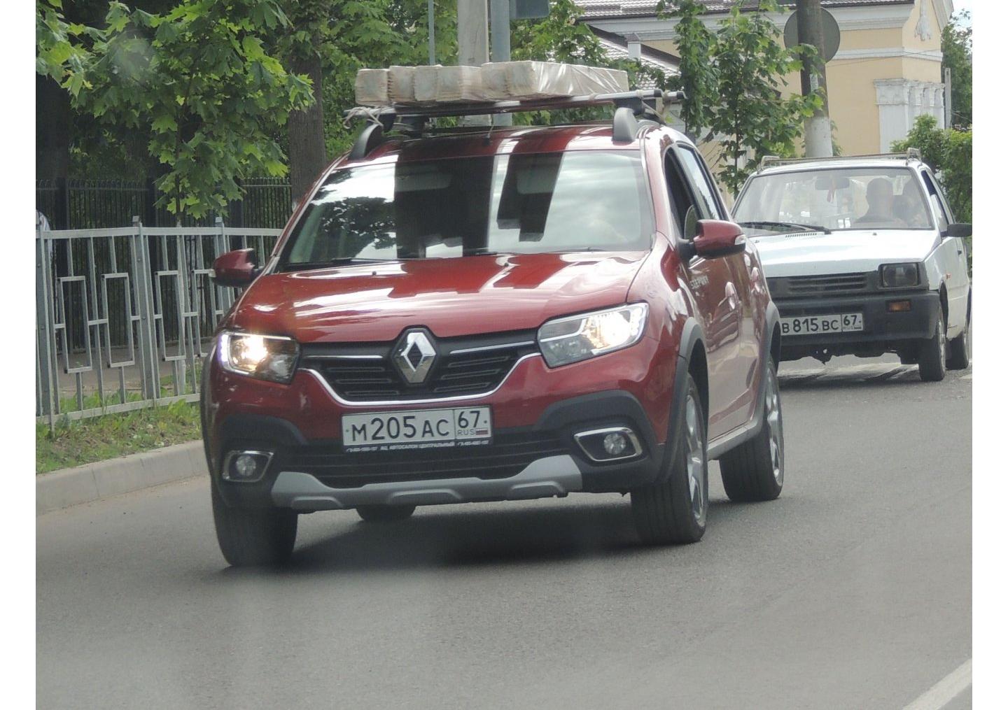 Автомобиль госномер М205АС67