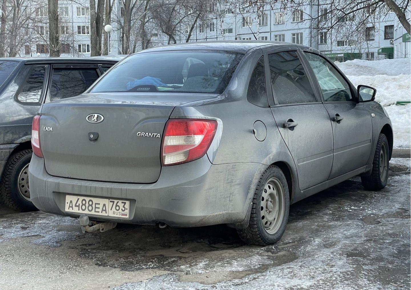 Автомобиль госномер А488ЕА763