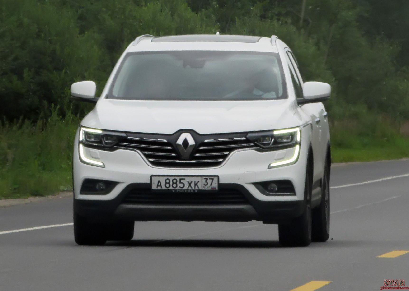 Автомобиль госномер А885ХК37