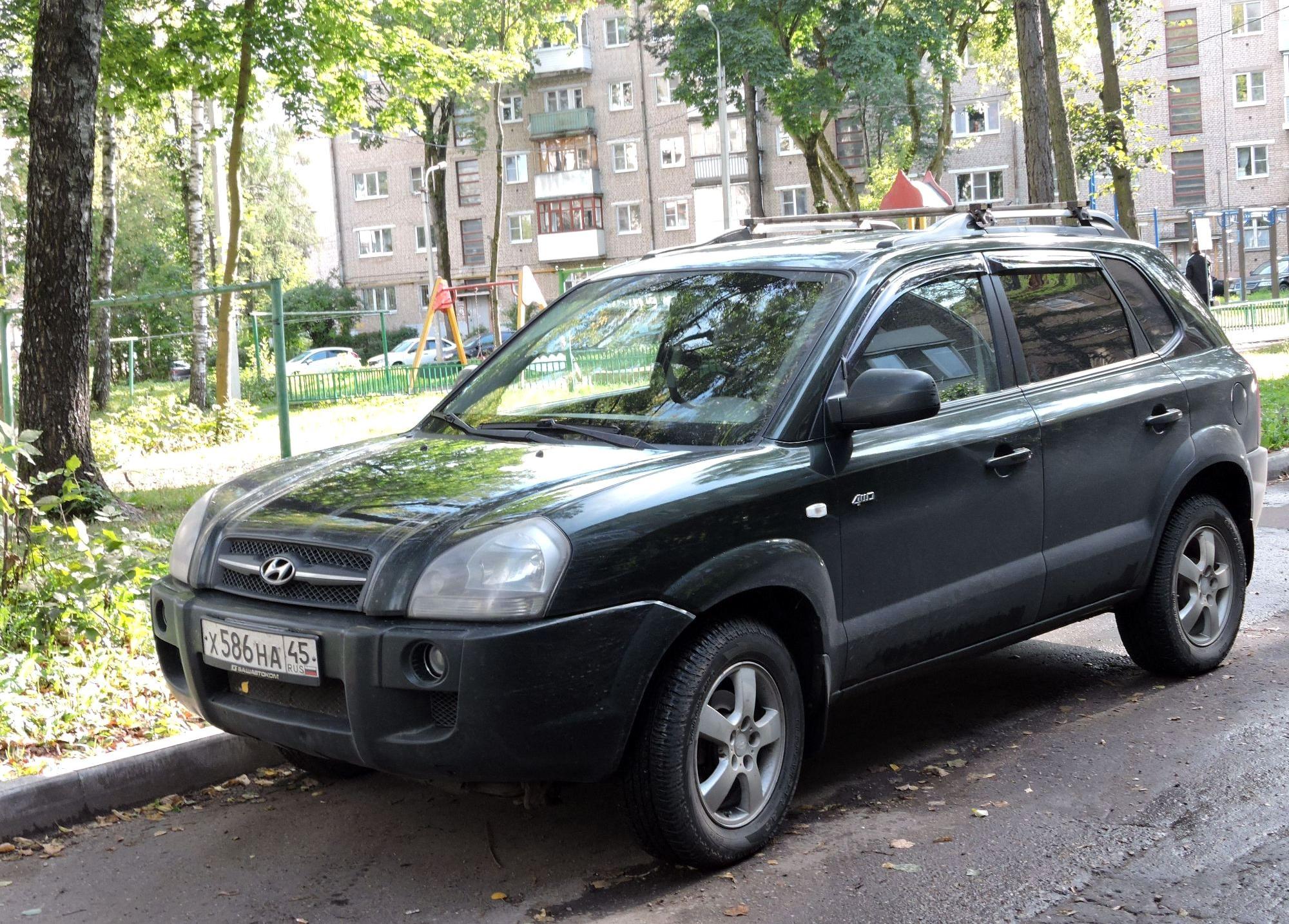 Автомобиль госномер Х586НА45