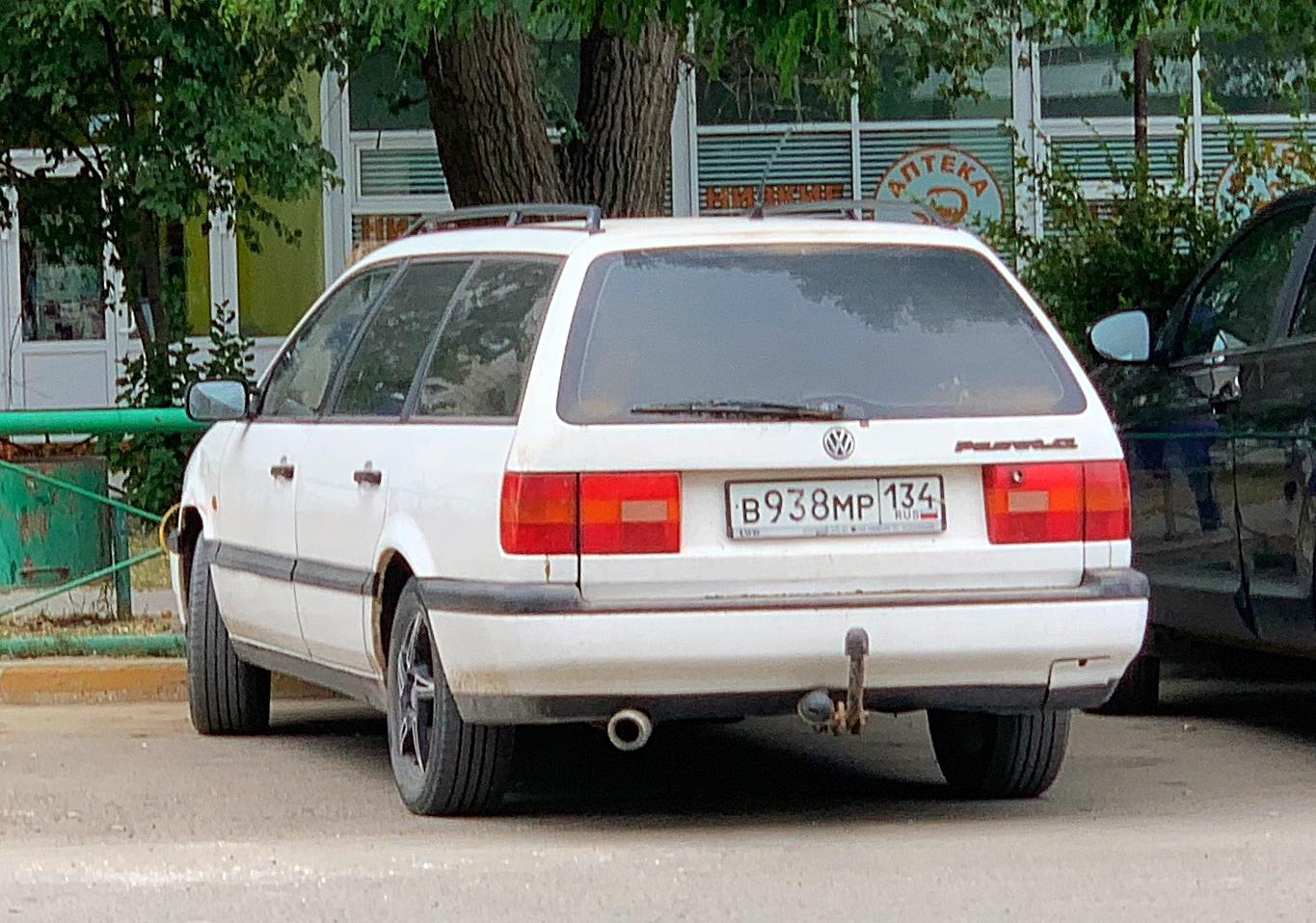 Автомобиль госномер В938МР134