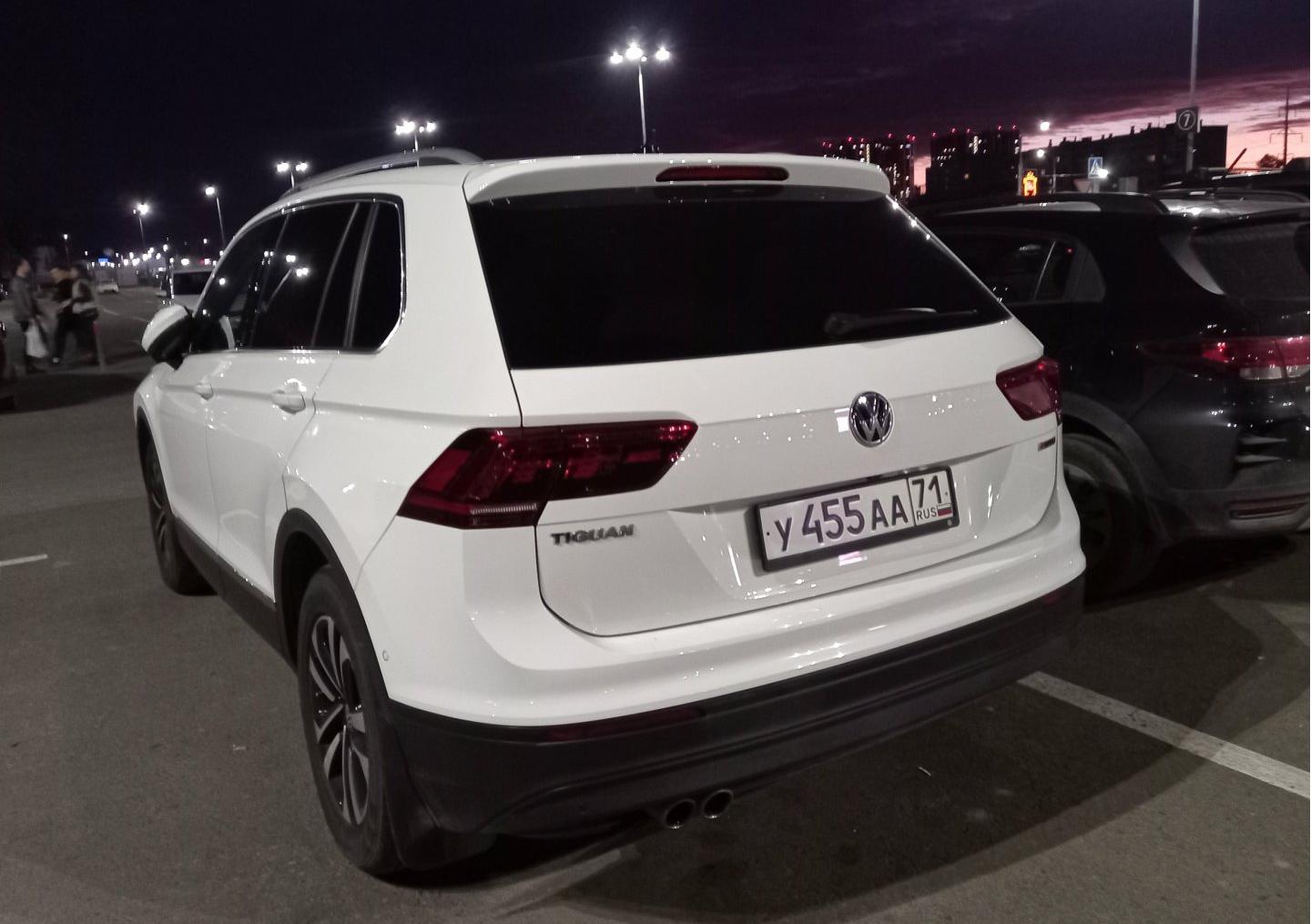 Автомобиль госномер У455АА71