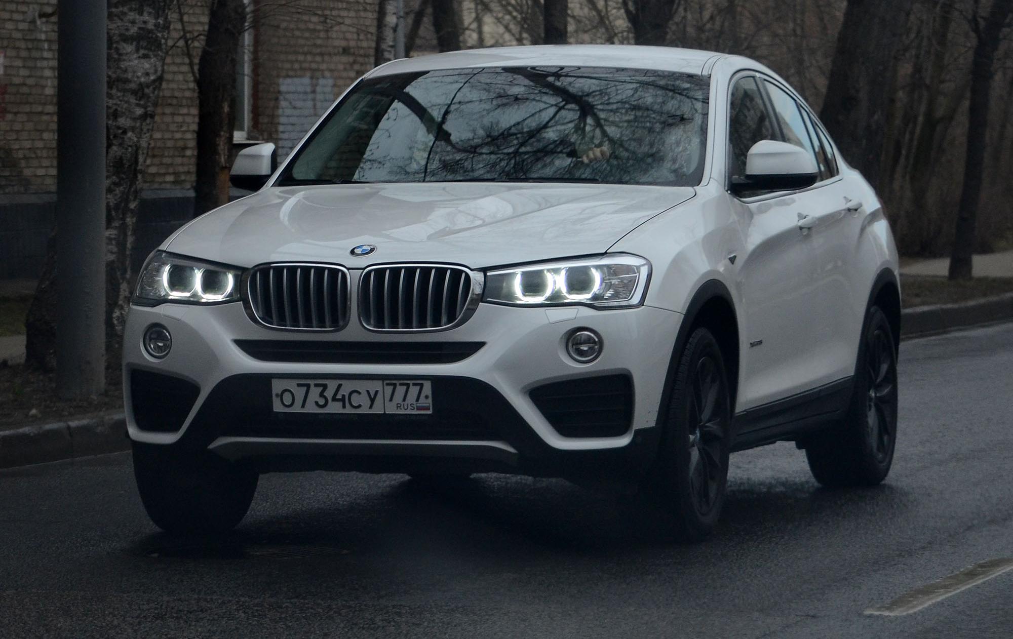 Автомобиль госномер О734СУ777