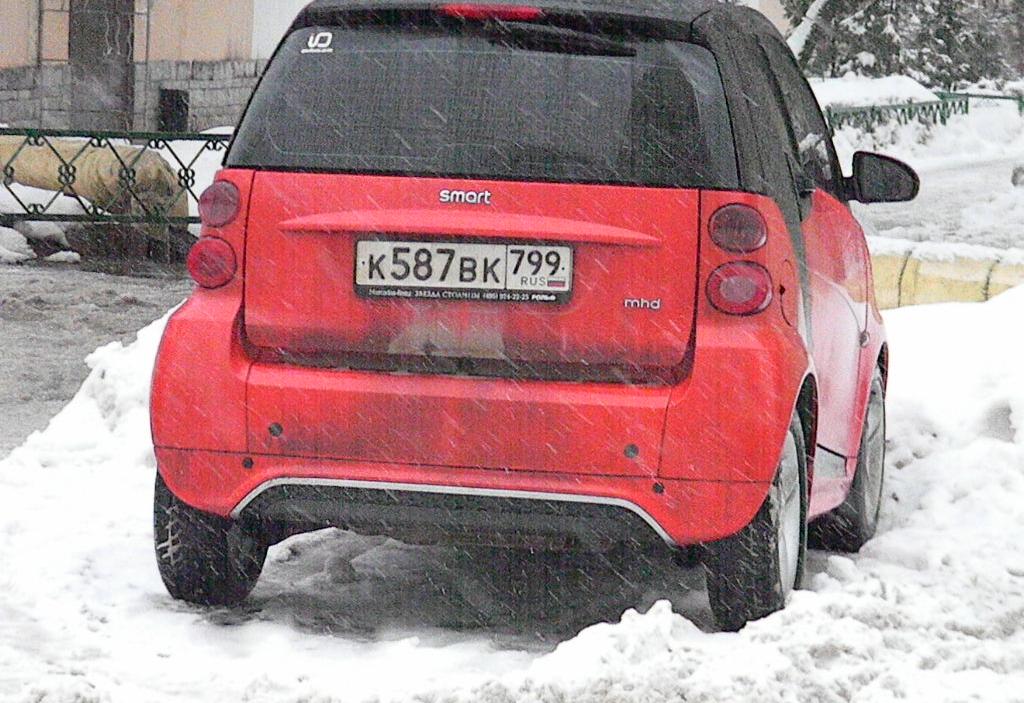 Автомобиль госномер К587ВК799