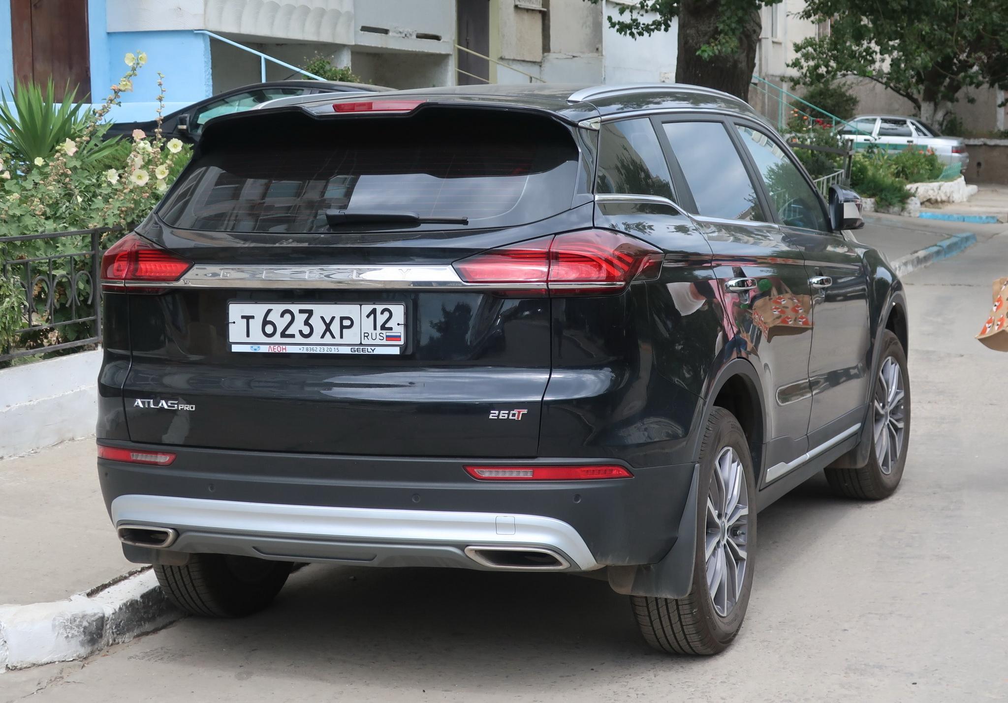 Автомобиль госномер Т623ХР12