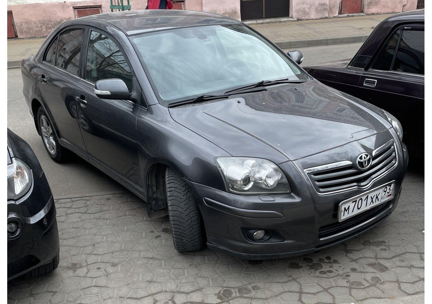 Автомобиль госномер М701ХК93