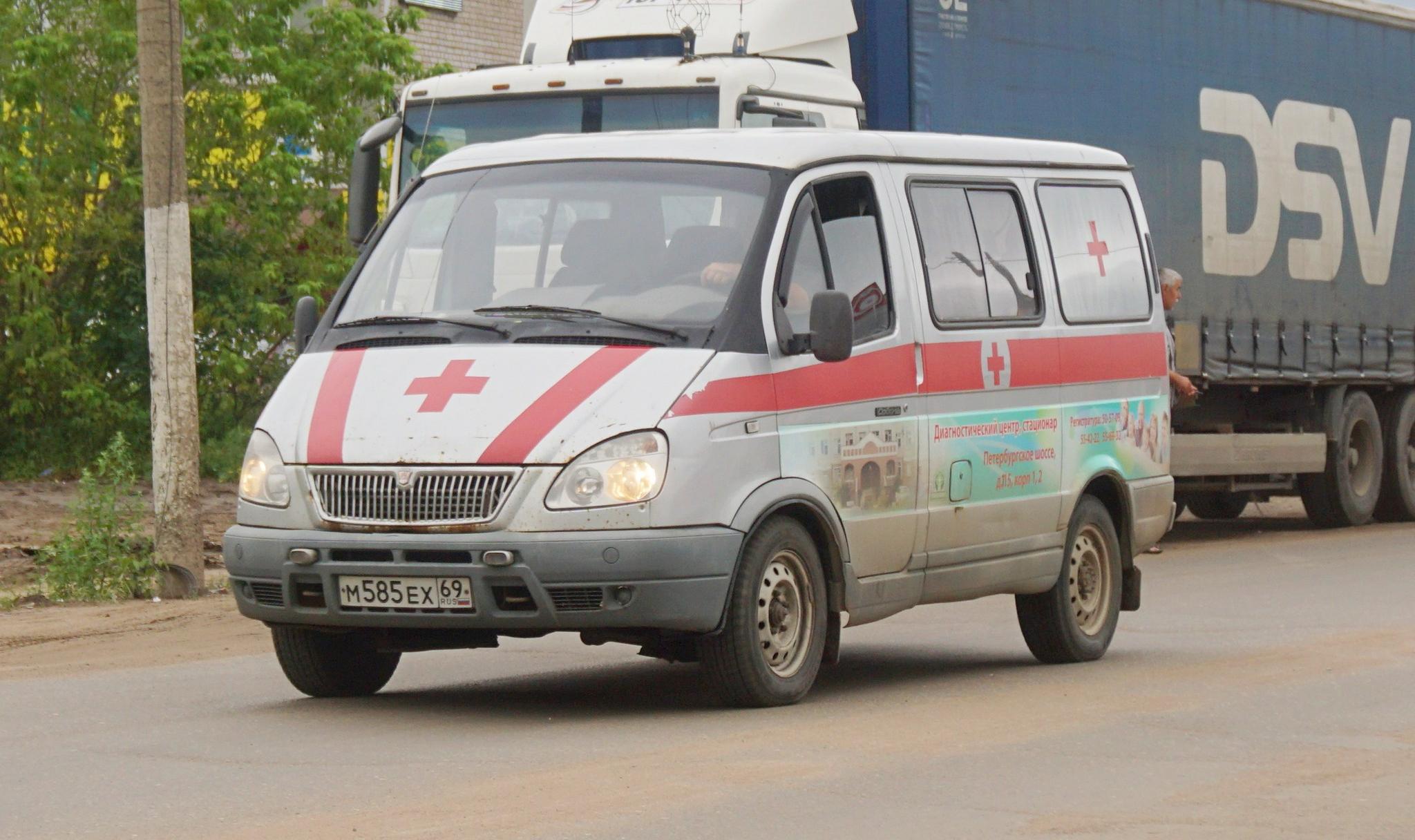 Автомобиль госномер М585ЕХ69