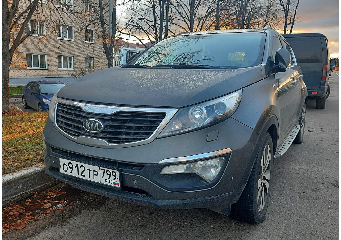 Автомобиль госномер О912ТР799