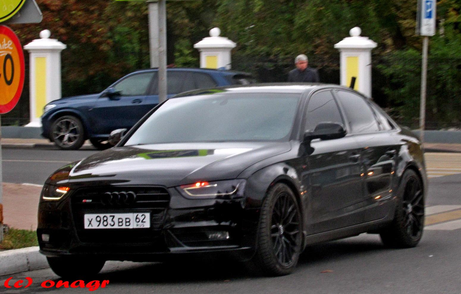 Автомобиль госномер Х983ВВ62