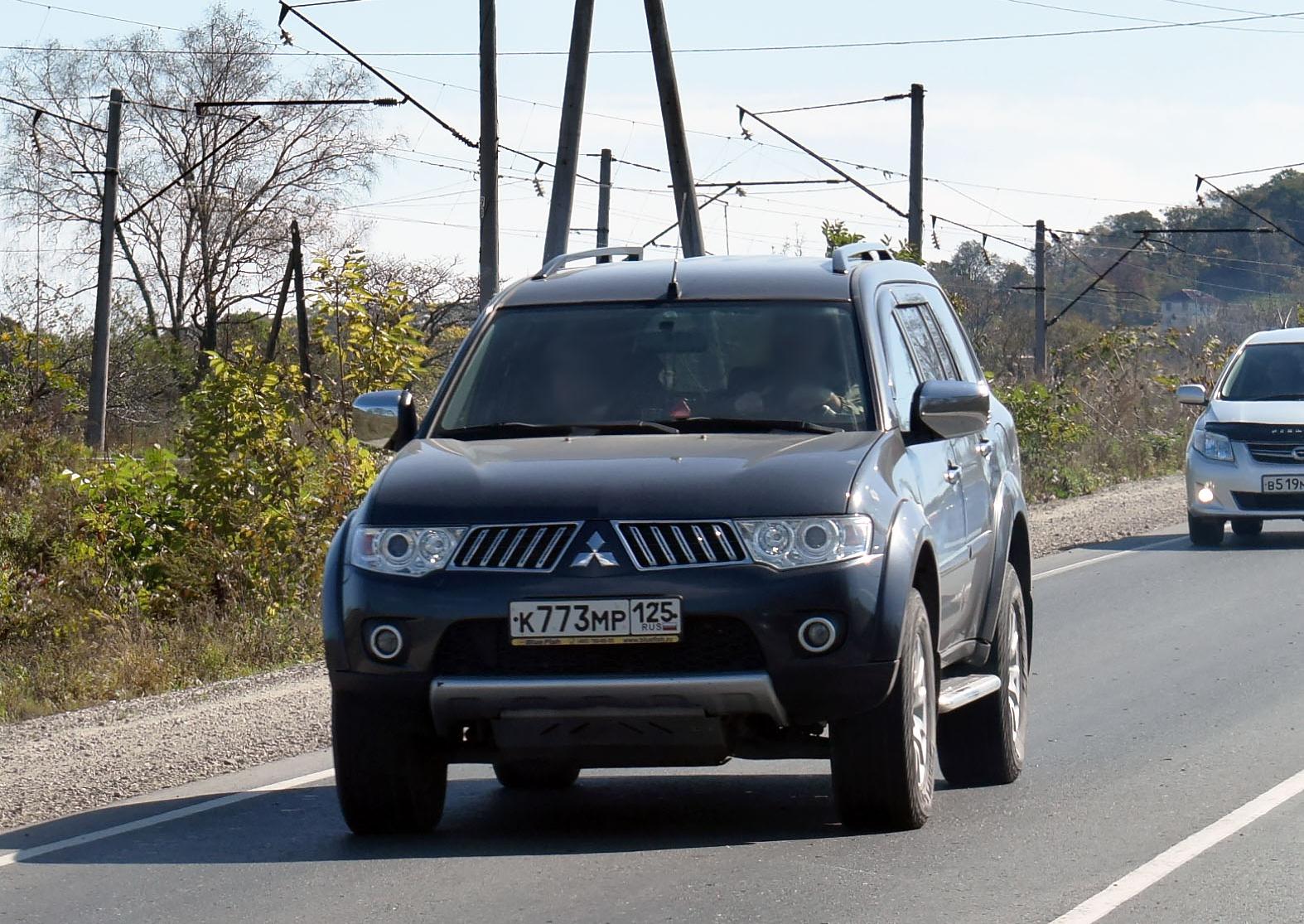 Автомобиль госномер К773МР125