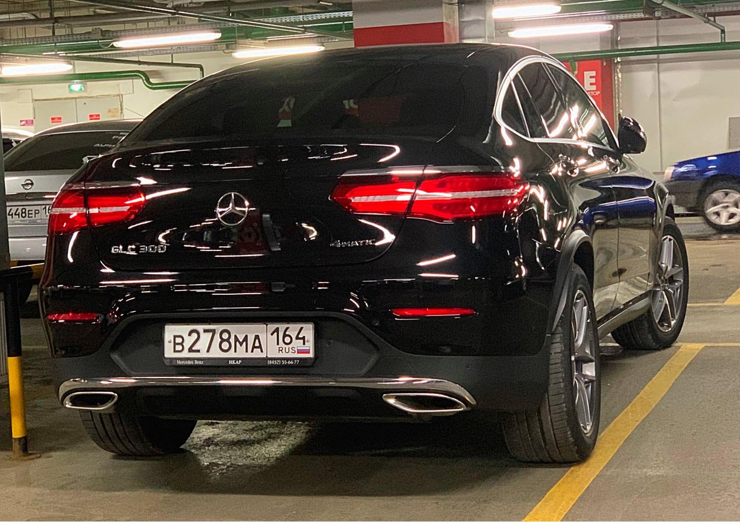 Автомобиль госномер В278МА164
