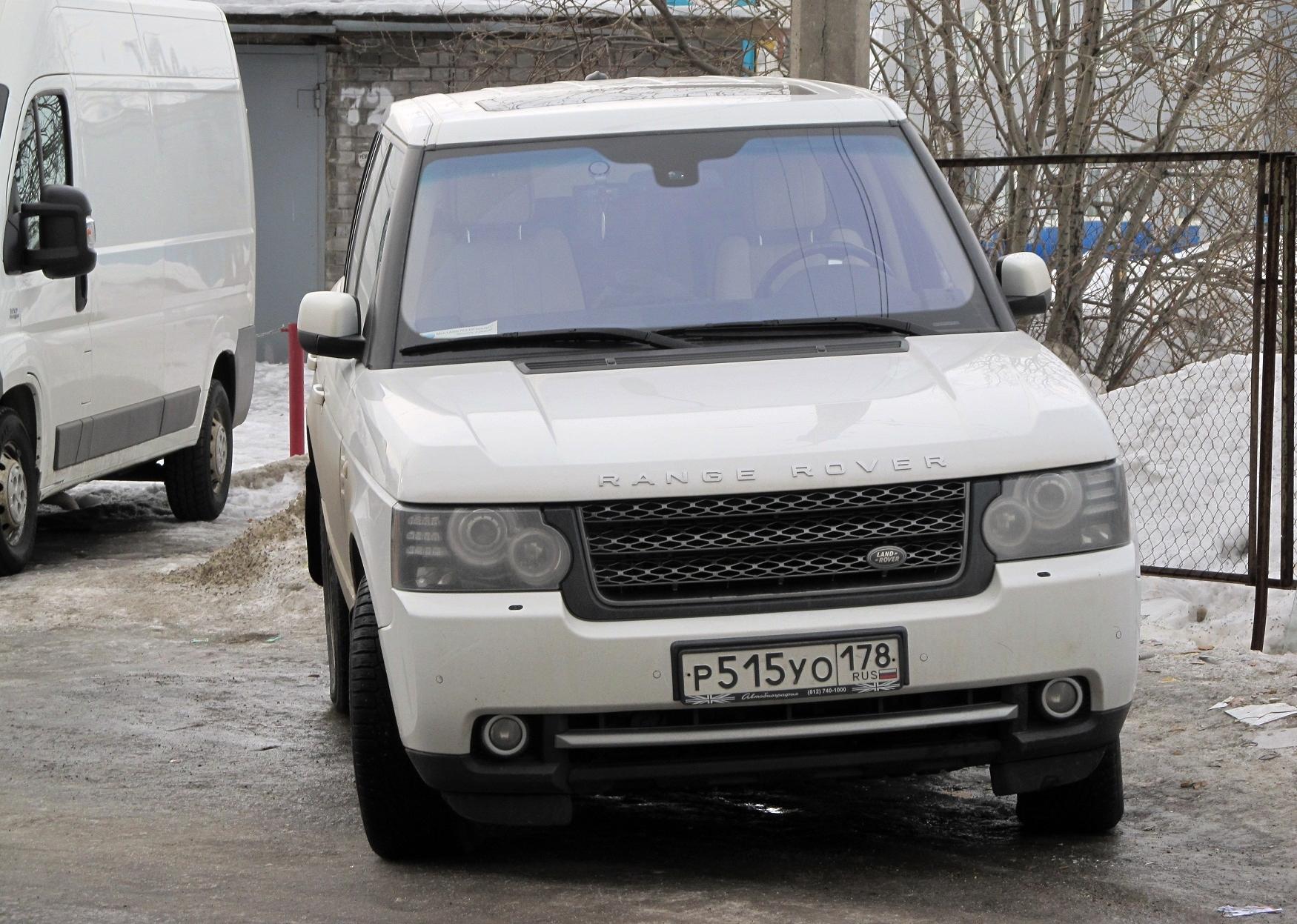 Автомобиль госномер Р515УО178