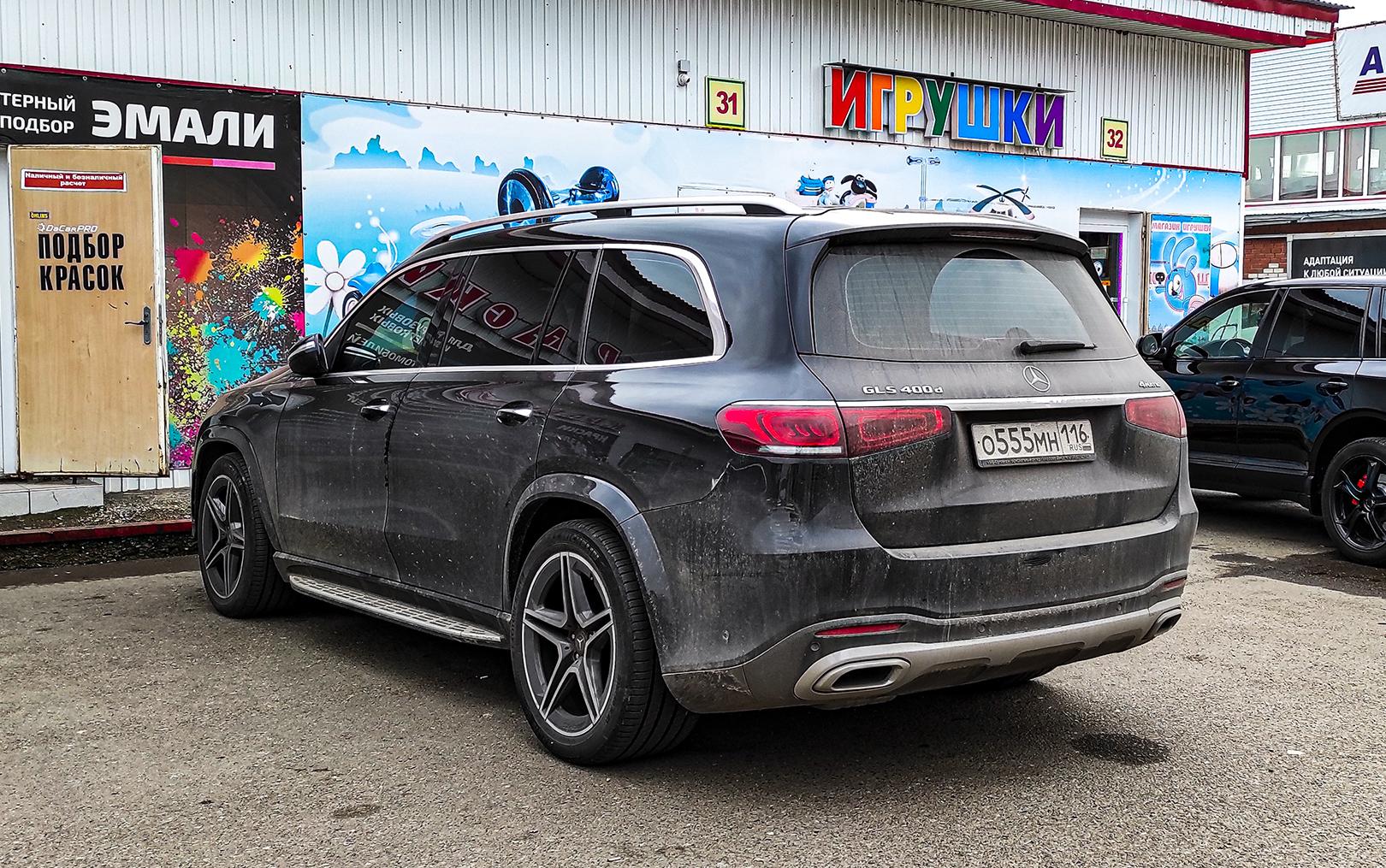 Автомобиль госномер О555МН116
