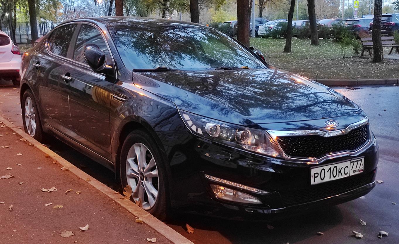 Автомобиль госномер Р010КС777