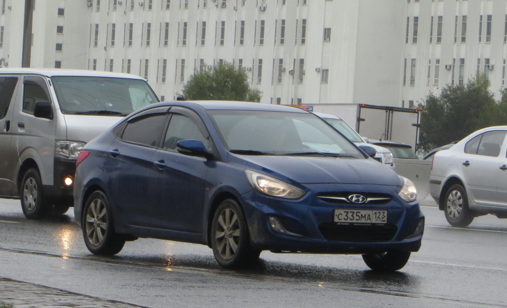 Автомобиль госномер С335МА123