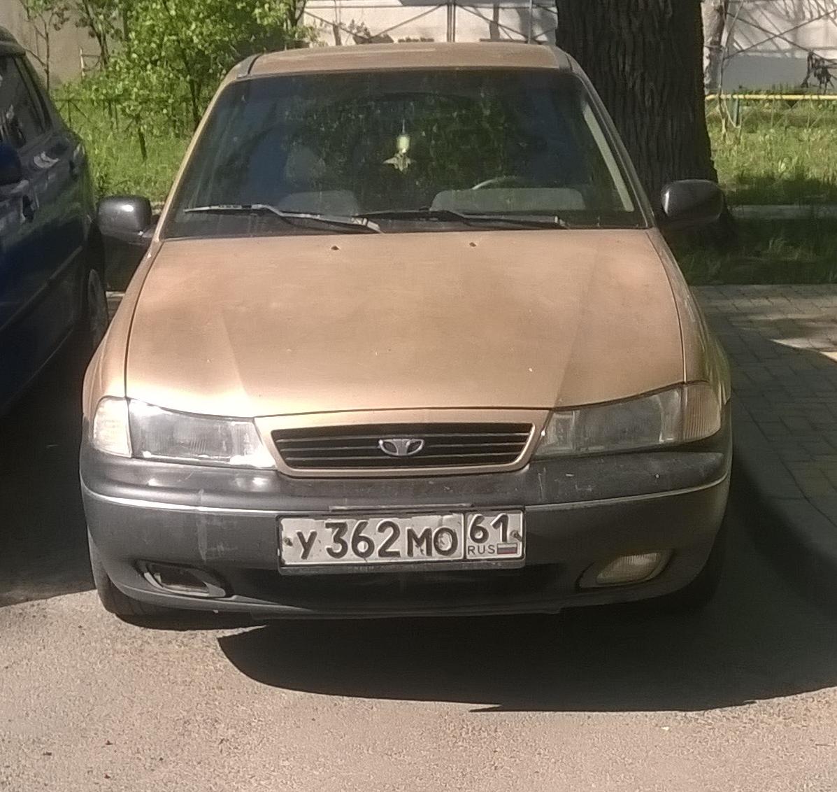 Автомобиль госномер У362МО61