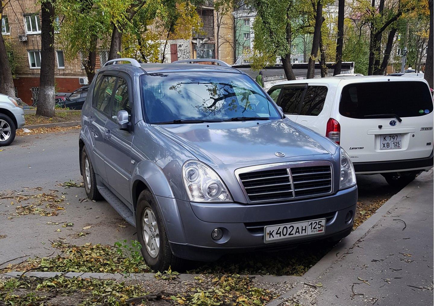 Автомобиль госномер К402АН125