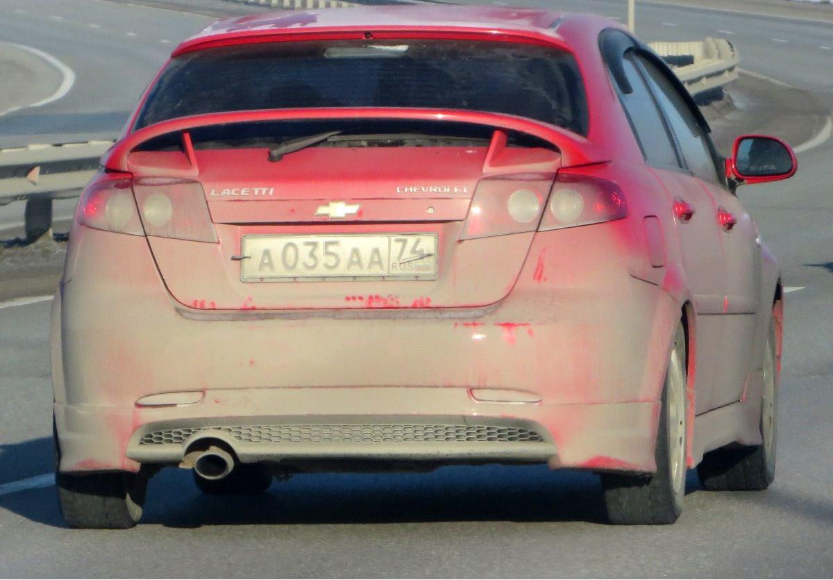 Автомобиль госномер А035АА74