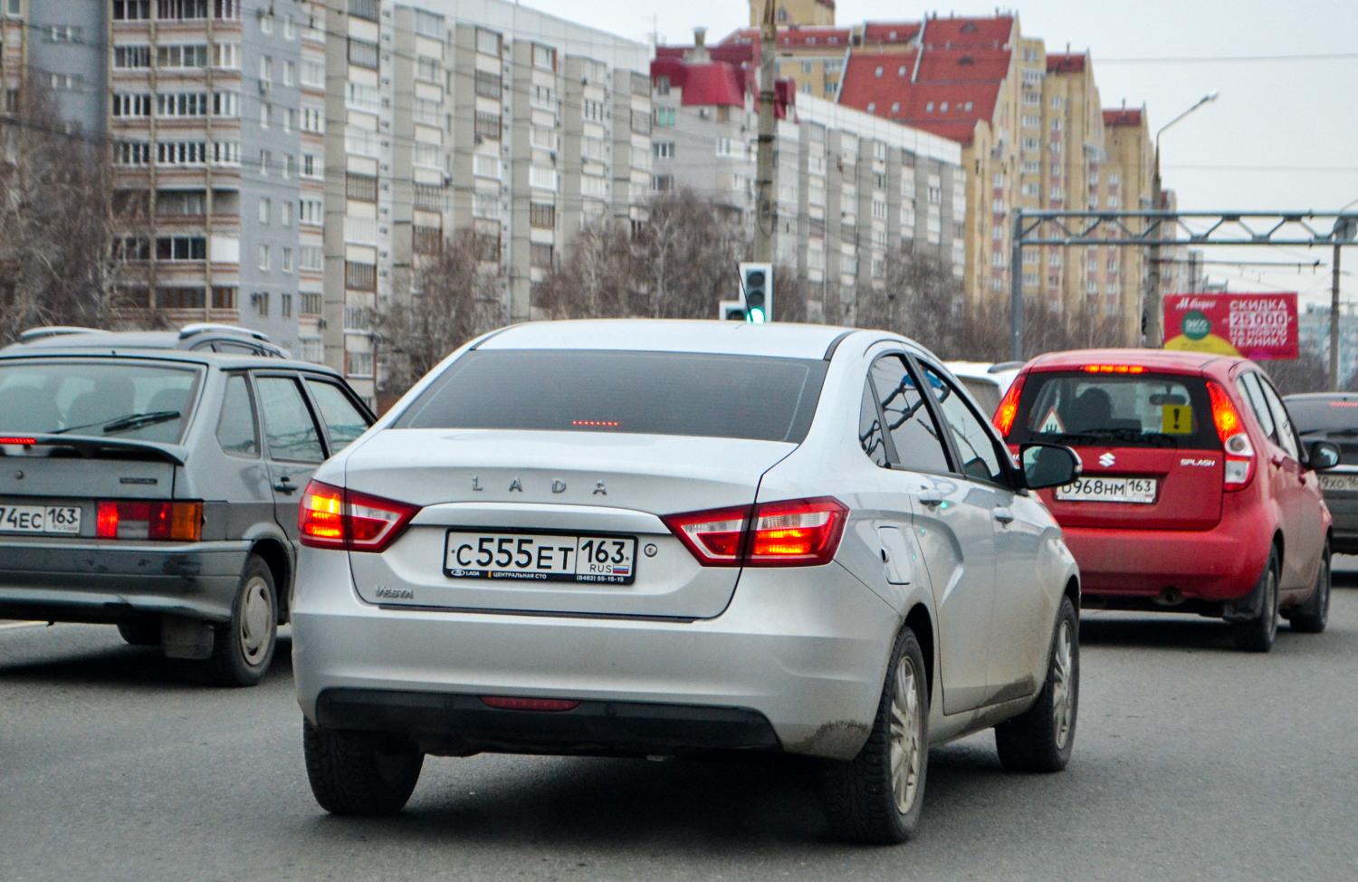 Автомобиль госномер С555ЕТ163