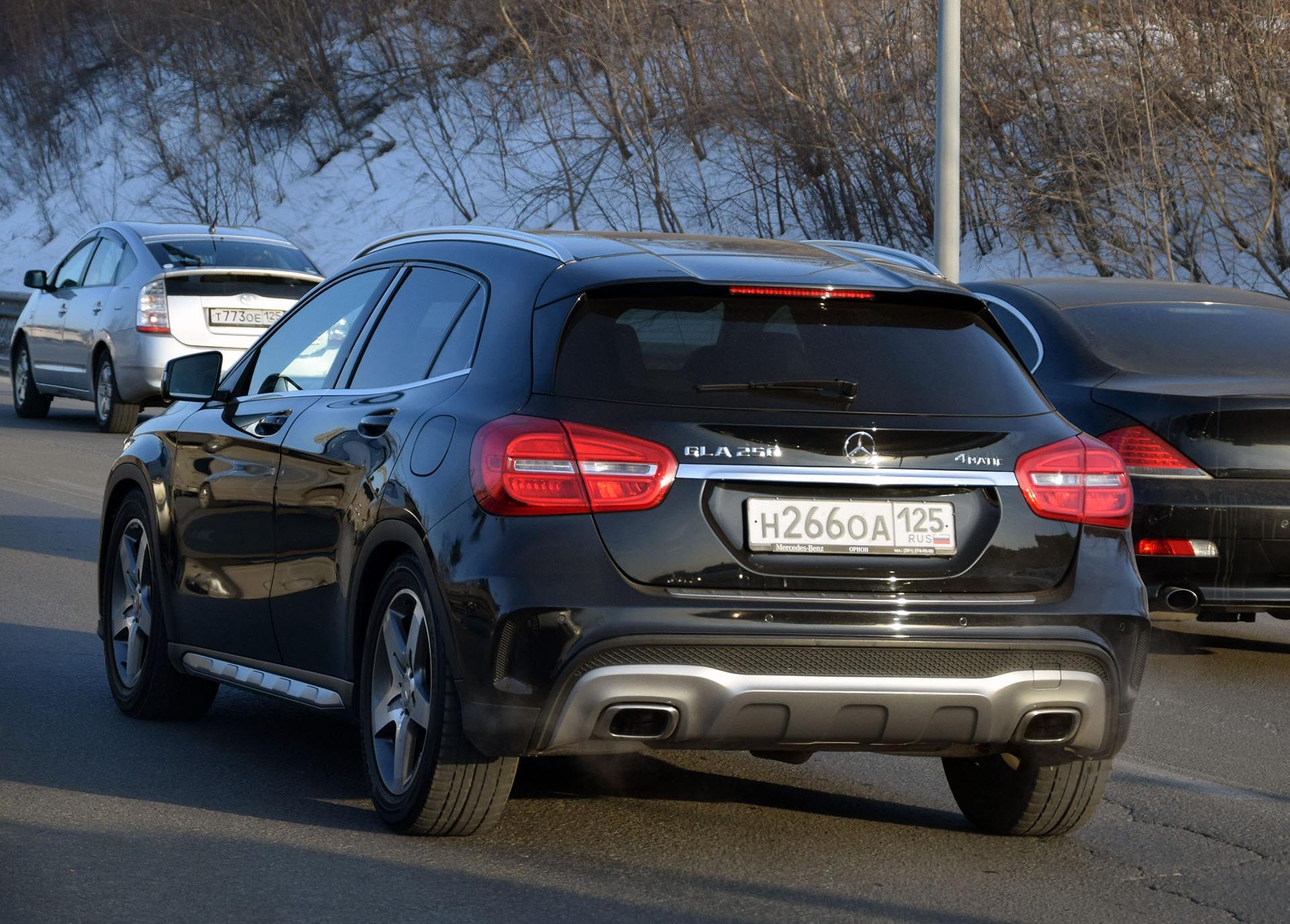 Автомобиль госномер Н266ОА125