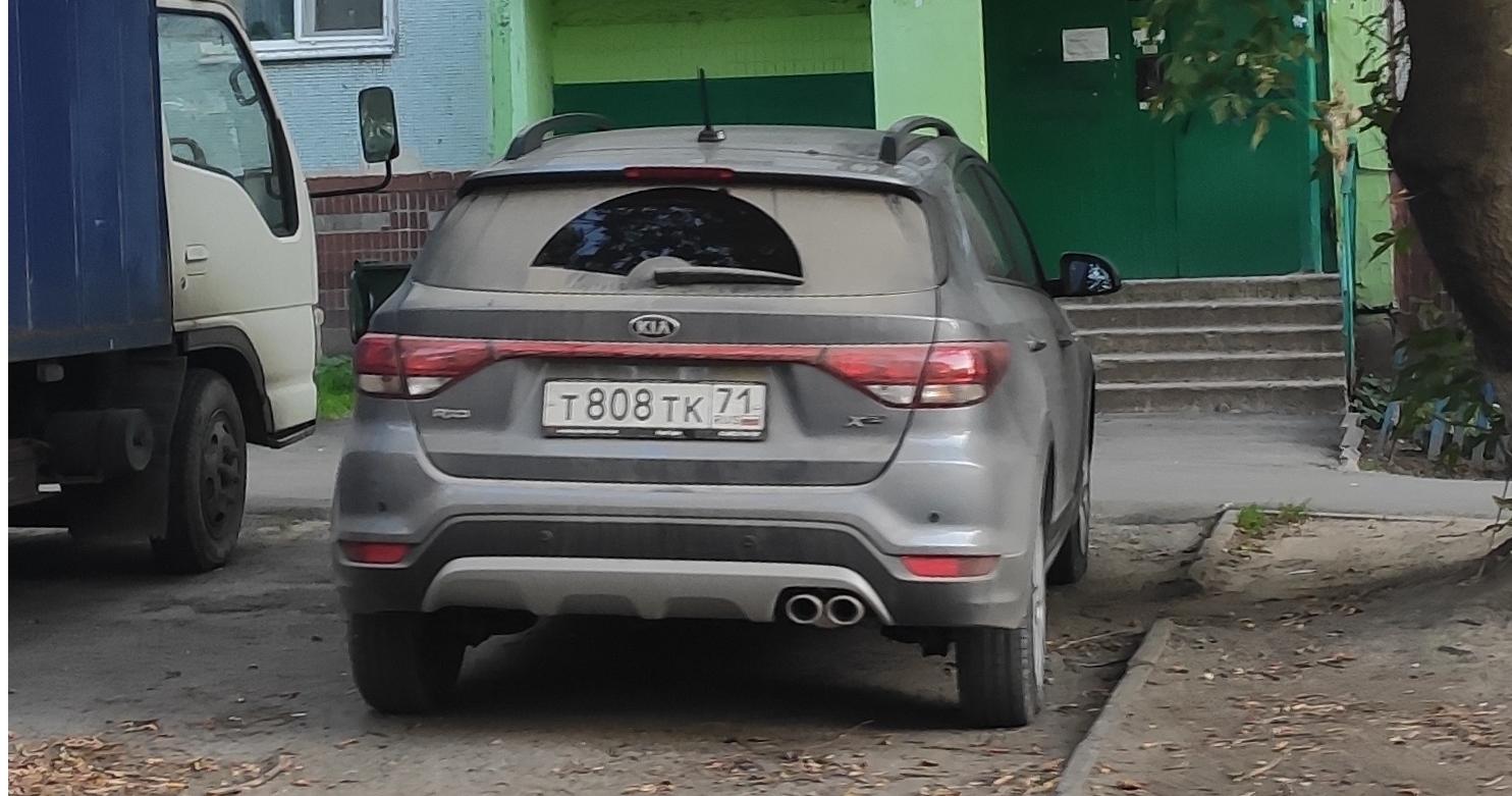 Автомобиль госномер Т808ТК71