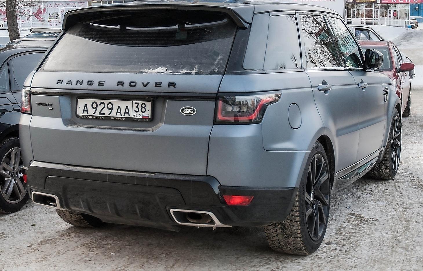 Автомобиль госномер А929АА38