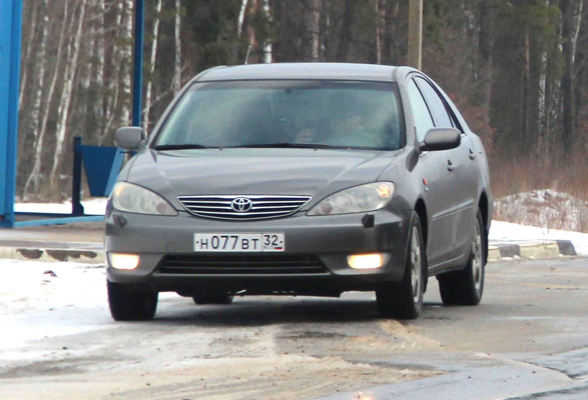 Автомобиль госномер Н077ВТ32