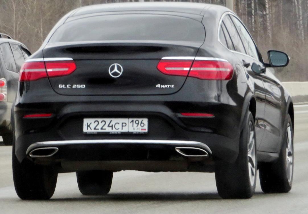 Автомобиль госномер К224СР196