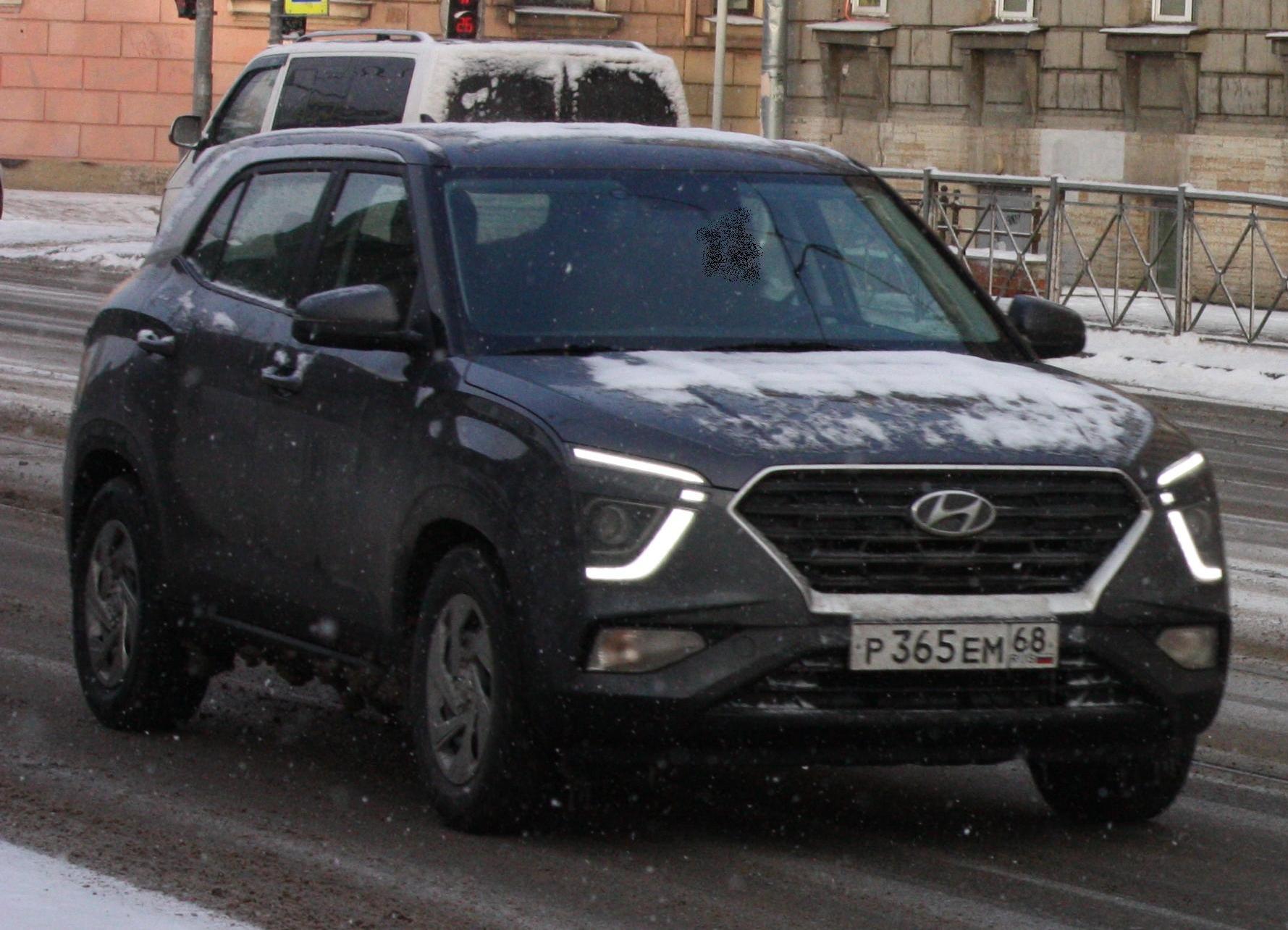 Автомобиль госномер Р365ЕМ68