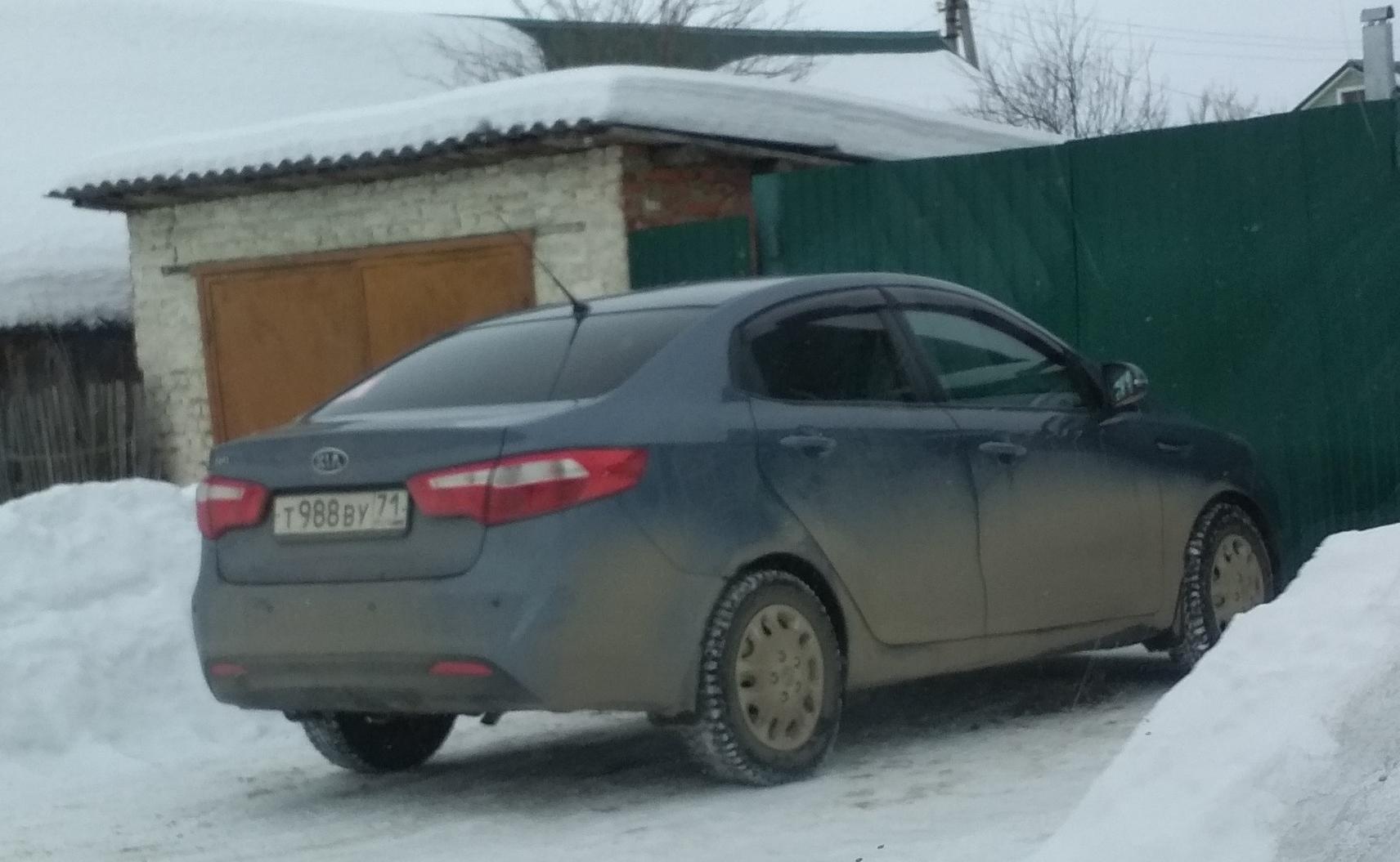 Автомобиль госномер Т988ВУ71