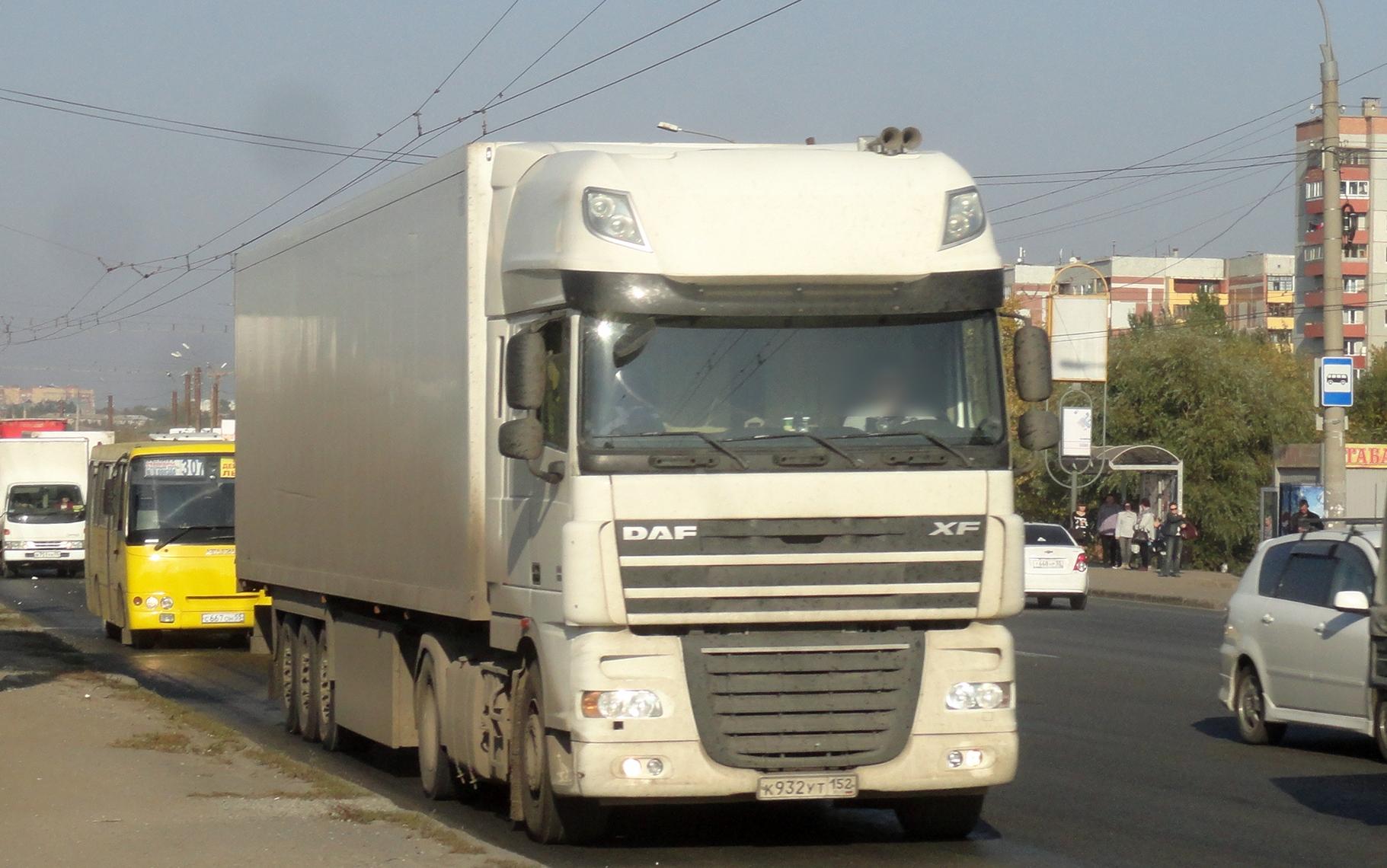 Автомобиль госномер К932УТ152